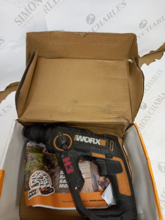 WORX H3 CORDLESS ROTARY HAMMER