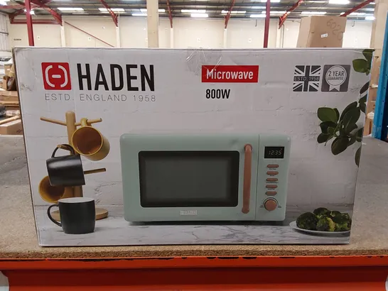 BRAND NEW BOXED HADEN 800W MICROWAVE (1 BOX)