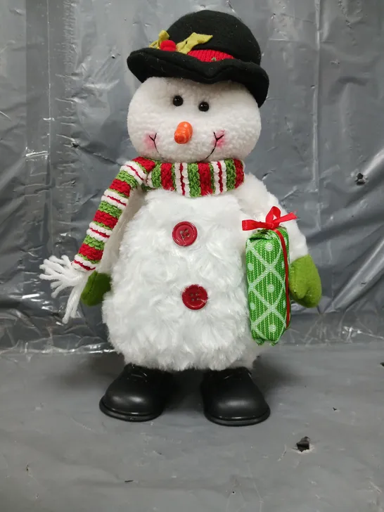 MUSICAL DANCING SNOWMAN CHRISTMAS DECORATION RRP £22.99