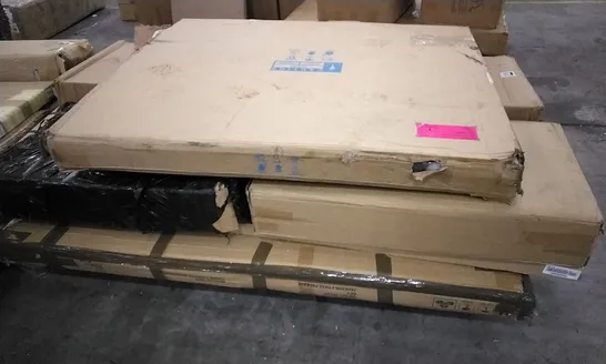 PALLET OF ASSORTED FLATPACK BOXED FURNITURE PARTS