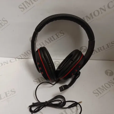 IBRIT STUDIO NC STEREO GAMING HEADSET - BLACK/RED