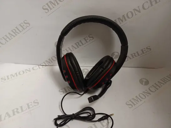 IBRIT STUDIO NC STEREO GAMING HEADSET - BLACK/RED