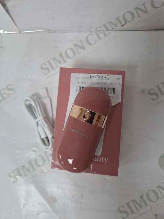 BOXED SIMPLY BEAUTY HAIRPOD DUAL HAIR REMOVER IN PINK