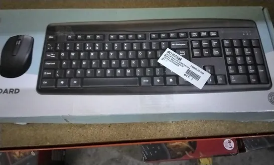 WIRELESS KEYBOARD AND MOUSE COMBO