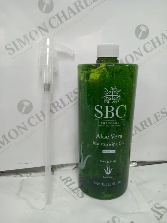 BOXED SBC SKINCARE ALOE VERA MOISTURISING GEL 1000ML