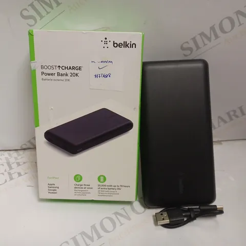 BOXED BELKIN BOOST CHARGE POWERBANK - 20000MAH