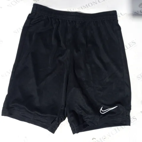 NIKE ACADEMY JUNIOR SHORTS IN BLACK SIZE L