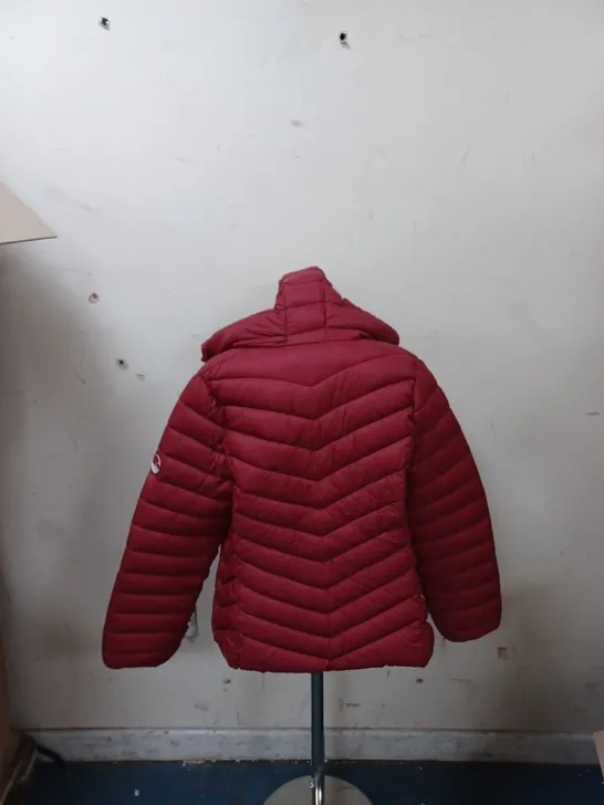 SOULCAL&CO RED PUFFER COAT SIZE 12