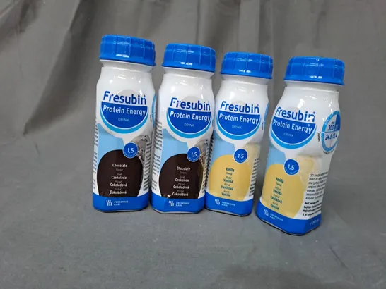 APPROXIMATELY 35 FRESUBIN PROTEIN ENERGY DRINK 200ML TO INCLUDE CHOCOLATE AND VANILLA FLAVOURS