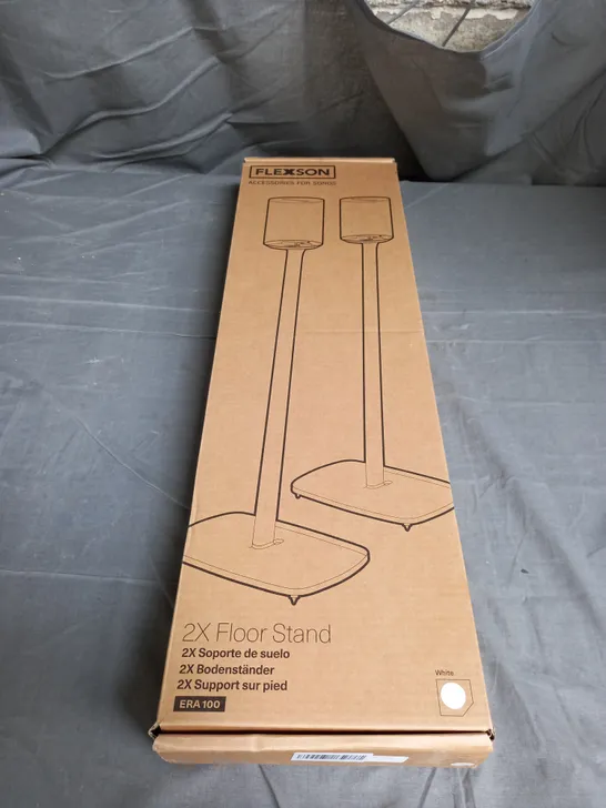 BOXED FEXSON 2X FLOOR STANDS  -  MODEL ERA100