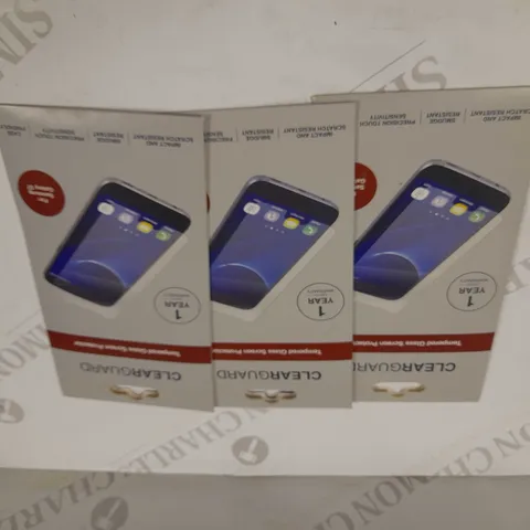 LARGE QUATITY OF CLEAR GUARD TEMPERED GLASS SCREEN PROTECTORS