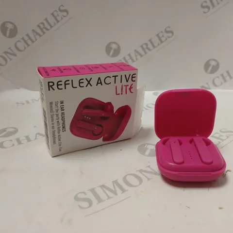 REFLEX ACTIVE LITE IN EAR HEADPHONES PINK 