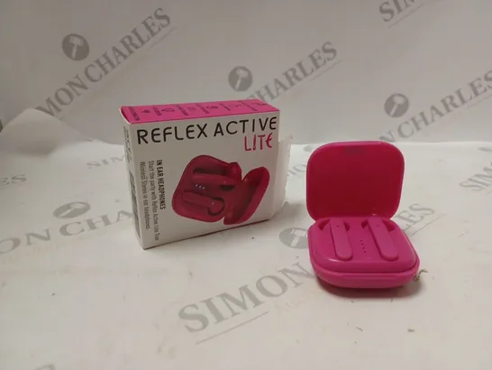 REFLEX ACTIVE LITE IN EAR HEADPHONES PINK 