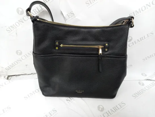 RADLEY LONDON OVER THE SHOULDER BLACK BAG 