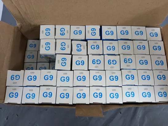 APPROXIMATELY 90 BOXED LED-G9DM-3W-WW BULBS