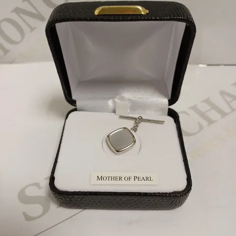 BOXED MOTHER OF PEARL PIN