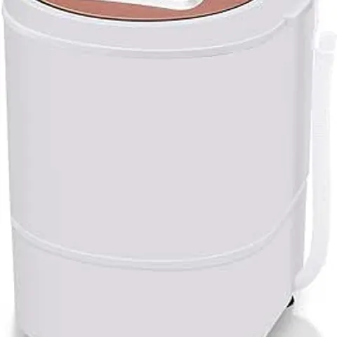 BOXED TUKAILAI XPB40-1208A PORTABLE MINI WASHING MACHINE AND SPIN DRYER SYSTEM - WHITE (1 BOX)