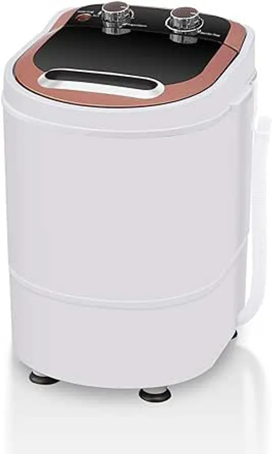 BOXED TUKAILAI XPB40-1208A PORTABLE MINI WASHING MACHINE AND SPIN DRYER SYSTEM - WHITE (1 BOX)