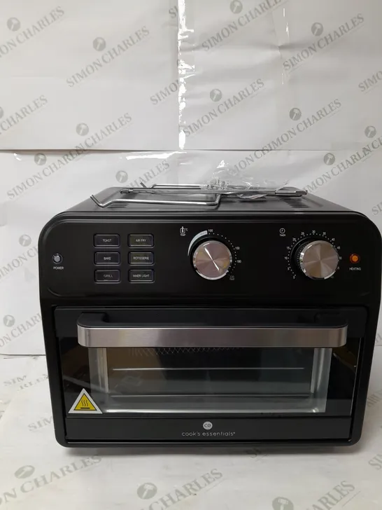 COOK'S ESSENTIAL 21-LITRE AIRFRYER OVEN IN BLACK