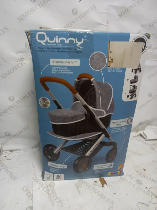 QUINNY PUSHCHAIR AND PRAM TOY SET 