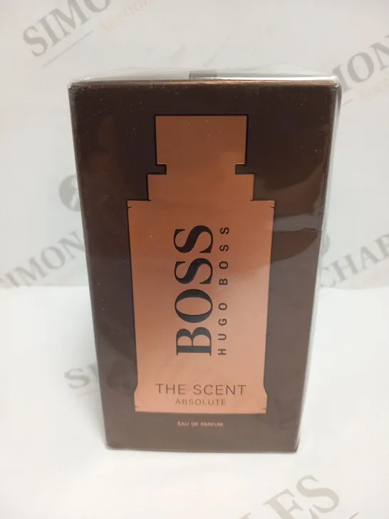 BOXED AND SEALED BOSS HUGO BOSS THE SCENT ABSOLUTE EAU DE PARFUM 100ML