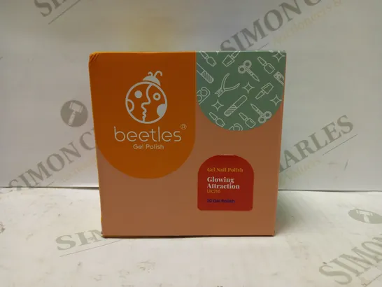 BEETLES GEL NAIL POLISHES SET - GLOWING ATTRACTION UK216