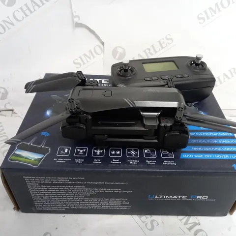 BOXED ULTIMATE PRO GPS FOLDING DRONE