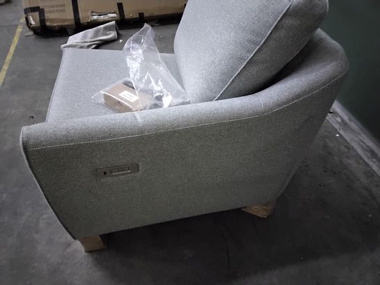 QUALITY G PLAN DUCK EGG FABRIC POWER RECLINING SECTION 