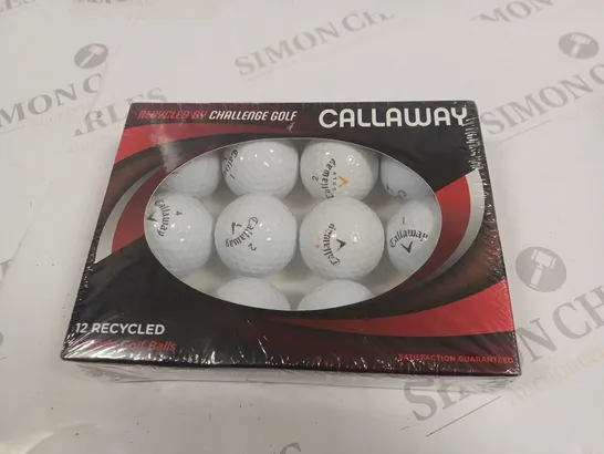 SEALED 12-PACK OF CALLAWAY GOLF BALLS