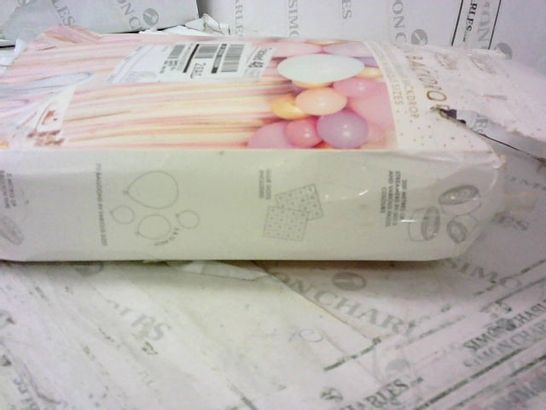 PASTEL STREAMER AND BALLOON BIRTHDAY PARTY BACKDROP RRP £19.99