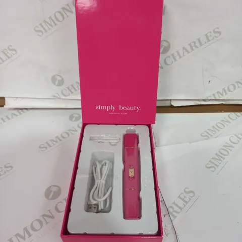 SIMPLY BEAUTY 2 IN 1 SUPER SMOOTH FACE & BROWS HAIR REMOVER