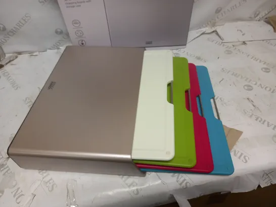 JOSEPH JOSEPH LARGE FOLIO CHOPPING BOARD SET  RRP £69.99