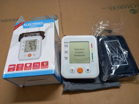 BOXED ELECTRONIC BLOOD PRESSURE MONITOR