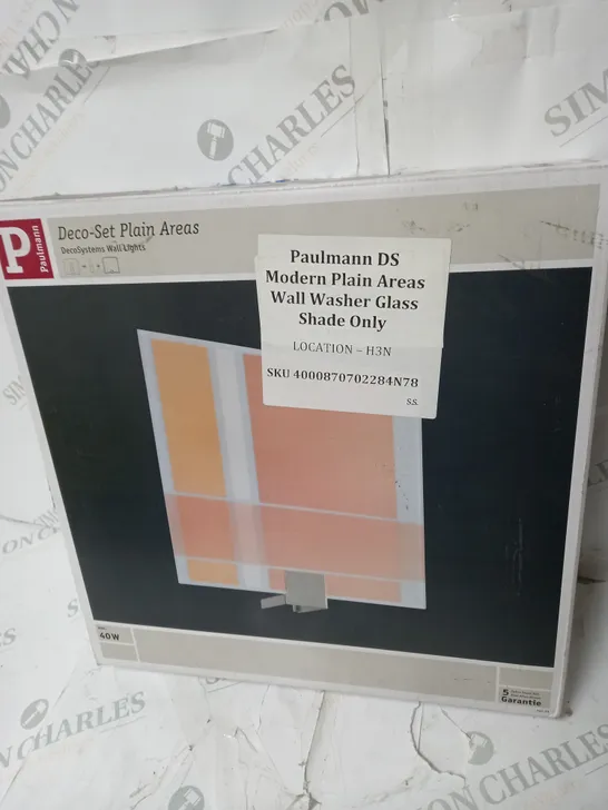 PAULMANN DS MODERN PLAIN AREAS WALL WASHER 