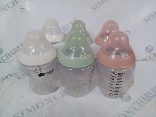 BOXED TOMMEE TIPPEE CLOSER TO NATURE BABY BOTTLES