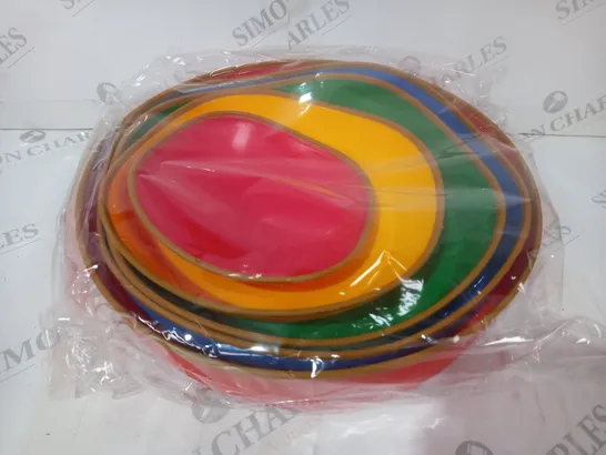 BOXED UNBRANDED SET OF KIDS MULTICOLOUR STEPPING STONES