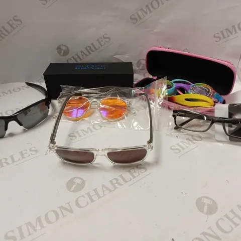 LOT OF SIGNIFICANT QUANTITY OF GLASSES AND SUNGLASSES