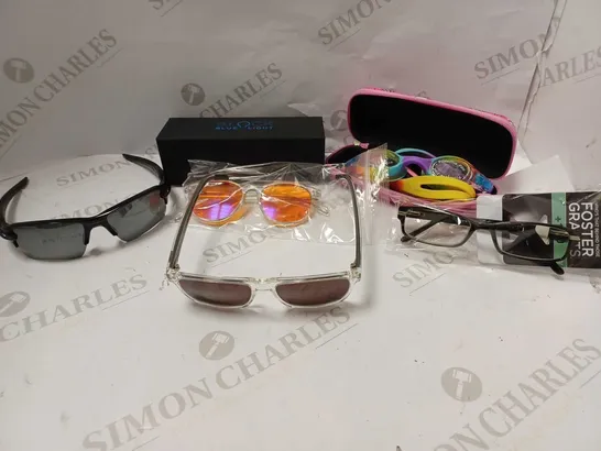 LOT OF SIGNIFICANT QUANTITY OF GLASSES AND SUNGLASSES