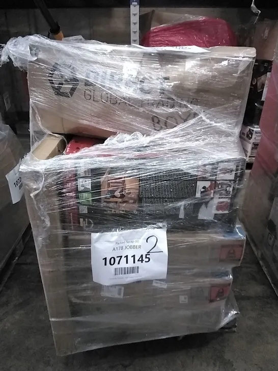 PALLET OF APPROXIMATELY 10 UNPROCESSED RAW RETURN HOUSEHOLD AND ELECTRICAL GOODS TO INCLUDE;