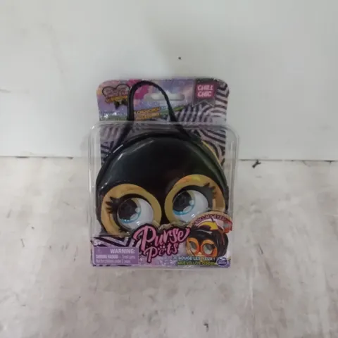 PACKAGED PURSE PETS - BLACK/GOLD