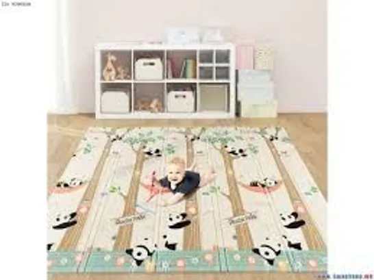 BOXED 200 X 180cm EXTRA LARGE BABY FLOOR MAT WITH CARRY BAG