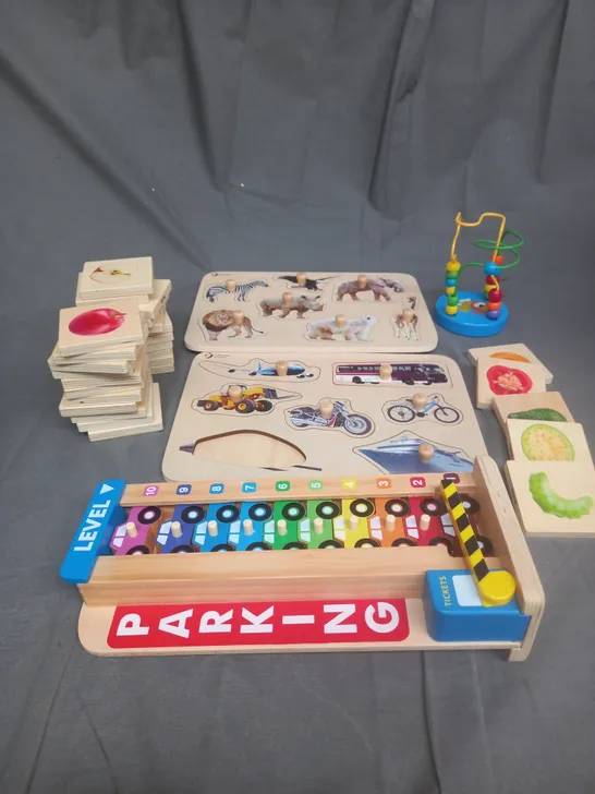 ASSORTED CHILDRENS LEARNING ACCESSORIES & TOYS 