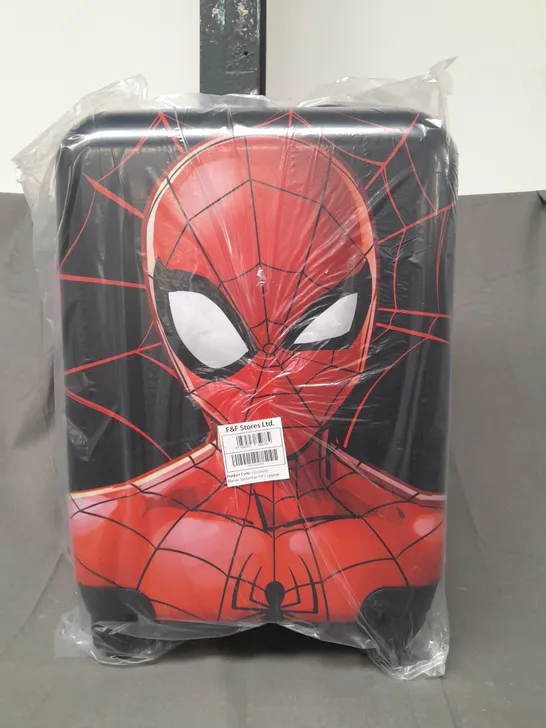 BOXED MARVEL SPIDER-MAN LUGGAGE SUITCASE