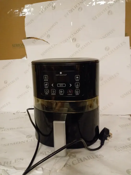 COOK'S ESSENTIALS 4.0L AIR FRYER - BLACK