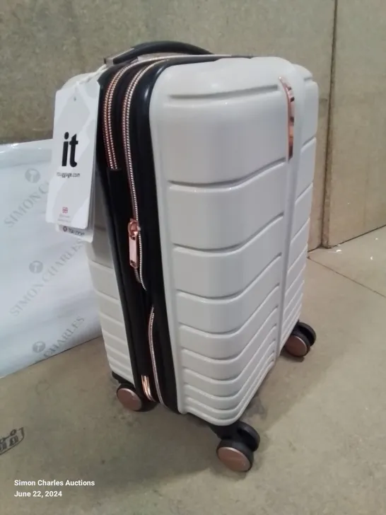 "IT" ROSE PINK AND CREAM LUGGAGE CASE 