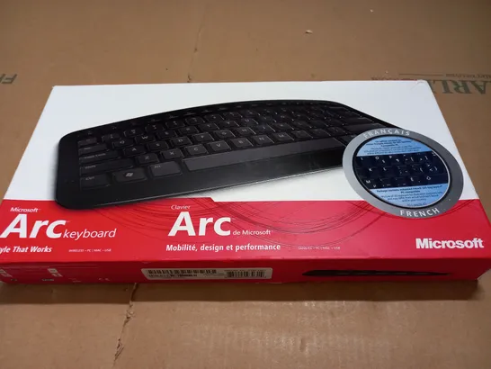 BOXED ARC KEYBOARD - FRENCH