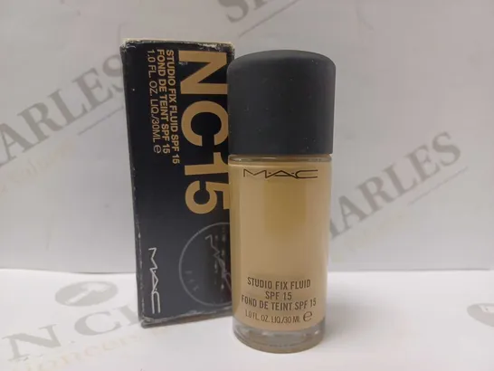 MAC STUDIO FIX FLUID SPF15 FOUNDATION 30ML - NC15 