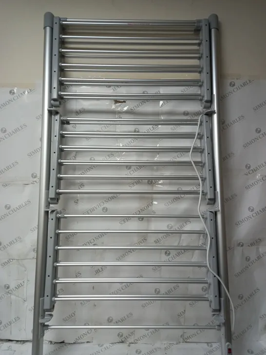 BOXED ORGANISED OPTIONS 3 TIER HEATED AIRER WITH 21M DRYING SPACE & COVER - COLLECTION ONLY