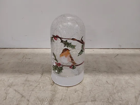 BOXED DECORATIVE CHRISTMAS LIGHT // CRACKED GLASS (1 BOX)