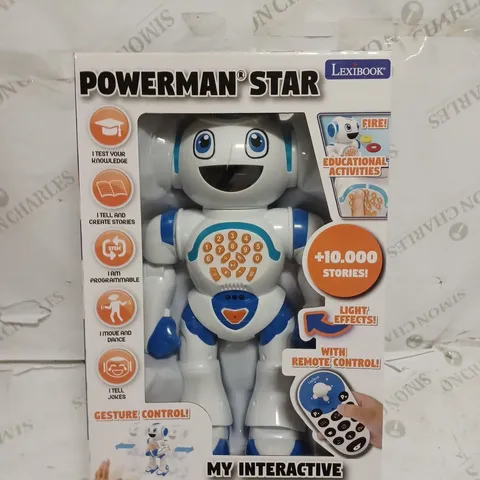 LEXIBOOK POWERMAN STAR INTERACTIVE ROBOT